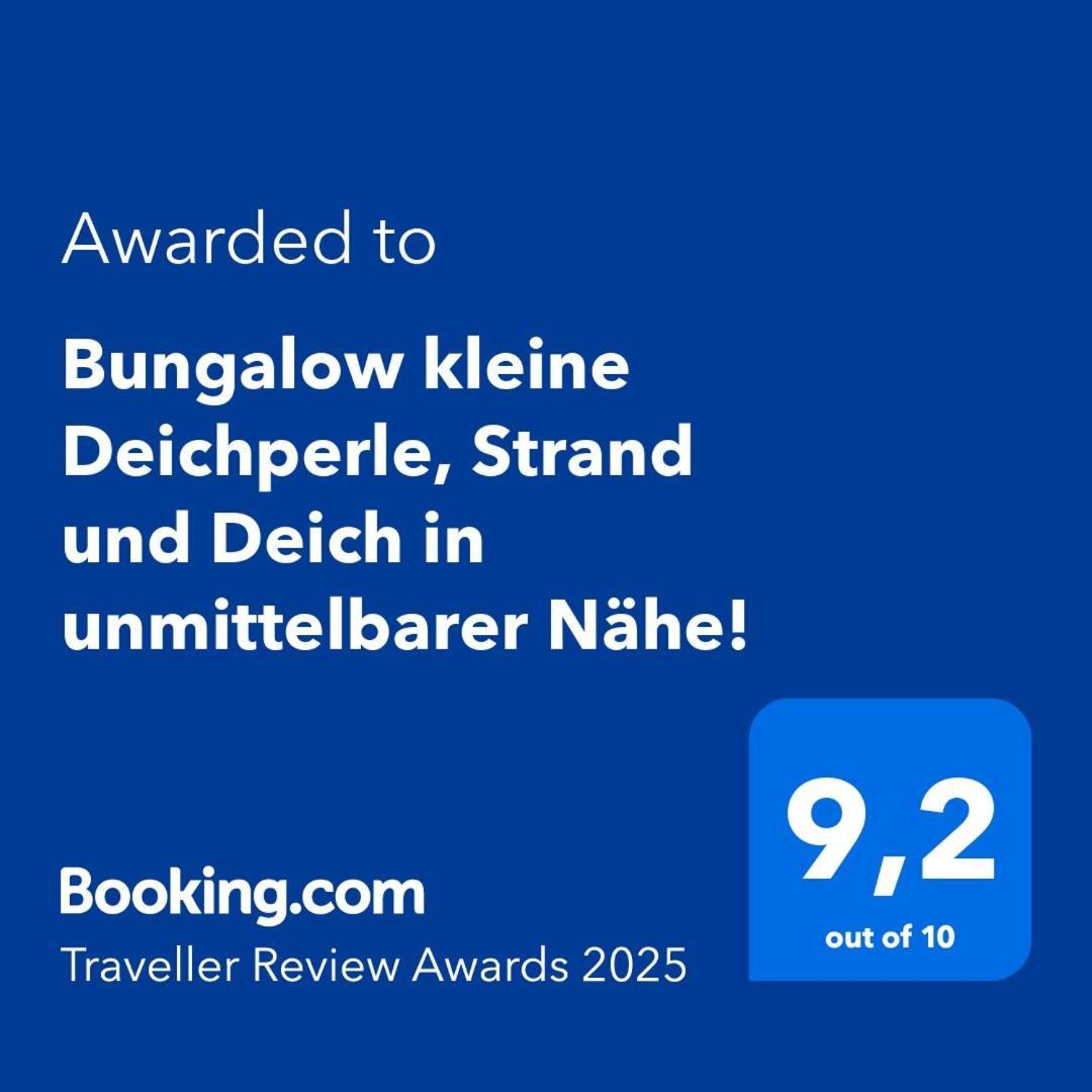 Bungalow Kleine Deichperle, Strand Und Deich In Unmittelbarer Naehe! ليمير المظهر الخارجي الصورة